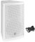 Power Dynamics PDW8B Passivlautsprecher mit Wandhalterung, 300 Watt Lautsprecher Boxen, PA Speaker, 2-Wege Audio Lautsprecher, Robustes Design, inklusive Metallhalterung, 8 Zoll Woofer, Weiß
