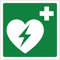 pubblimania Defibrillatore Adesivo di primo soccorso Resistente per Esterno e Interno (Cm 18,5x18x5) (Defibrillatore)