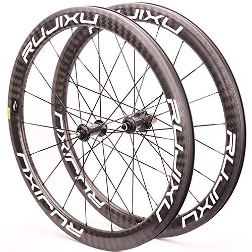 WAMBAS 700C Carbon Rennrad Laufradsatz Keramiklager Vorne Hinten Fahrrad Rad V Bremse 8 9 10 11 Geschwindigkeit Schnellspanner