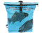 More Than Hip - Rolltop Rucksack aus recycelten Fischfuttersäcken – Wasserbeständig, leicht & geräumig (17,4 L) – Nachhaltig & Fair produziert - Tantor Fisch blau-27 x 42/50 x 14 cm