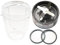 iParto Blender Replacement Parts Accessories Compatible with Nutribullet 600W 900W Extractor Blade with Small 18oz Cup and 2 Spare Gasket