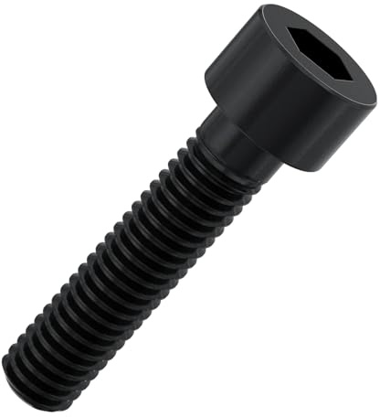 Accu - Lot de 50 vis à tête bombée M3 x 30 mm (DIN 912) – Acier haute résistance (12,9)