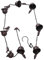 HWGING Regenkette Outdoor Mobile Vögel Cup Regenkette Deko Ersatz Dachrinnen Fallrohre