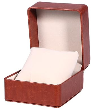 SHERCHPRY Kasten Uhrenbox Aus Leder Uhren-schmuckkästchen Geschenkkartons Watch Winder Uhrengehäuse Für Herren Etui Schwarz Uhrenetui Herrenuhrenbox Reisen Verpackung Ring