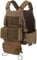 EMERSONGEARS Tactical Airsoft Vest - Adjustable Quick Release Modular MOLLE Combat Vest - Men's 500D Nylon Military Plate Carrier - Coyote Brown