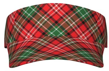 Visor Cap Sonnenhut Schotten-Art-Clan-Boyd-Tartan-Plaid Schotten-Art-Clan-Boyd-Tartan-Plaid