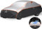 Favoto Auto Hagelschutzplane Autoplane Wasserdicht - XPE Polstermaterial Staubdicht Kratzfest sonnenfest Schneefest Atmungsaktiv für 450-495 cm Limousine mit Reflektionsstreifen