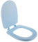 Hoement Abattant De Toilette Mousse Souple Couvercle Pour Toilettes Standard Accessoire Pratique Pour Salle De Bain Confort Et Stabilité Assurés