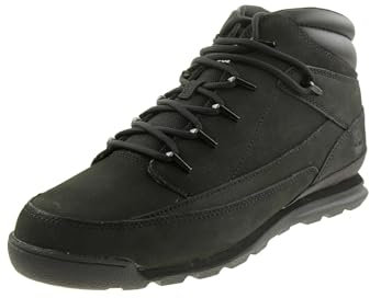 Timberland Uomo Stivali Euro Rock Mid Lace, Nero, 47.5 EU