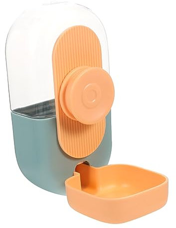 Happyyami Automatic Dog Feeder and Water Dispenser Wear-resistant Hanging Pet Feeder for Cats and Puppies Easy Installation No Leakage for Healthy Hydration and Feeding