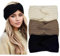 Stirnband Damen Winter, Winter Stirnband Damen Strick, Haarband Breit, Ohrenwärmer Verdicken Stirnbänder Mädchen, Gestrickte Headwrap Kopfband Elastische 3 Stück