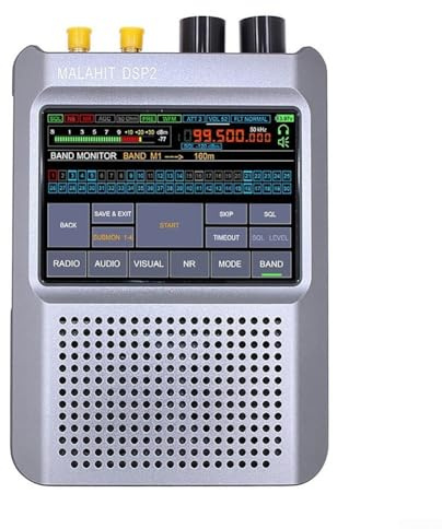 Oniissy Malachite Receiver Radio,High Sensitivity,Firmware 2.40 Second Generation,Receiver Radio Firmware,For DSP2 Malachite Receiver Radio