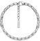 Diesel Herren Metamorph Silberfarbenes Edelstahl Armband, DX1583040