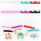 12 Pcs Zippered Pill Pouch Slide Lock Storage Bags Reusable Mini Seal Portable Medicine Baggies Self-Sealing Travel Plastic Case for Home Office Organizing Small Items