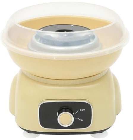 Zuckerwattemaschine,Cotton Candy Machine-Set,Quarz-Heizrohr,500W,Drehschalter,Motor aus Reinem Kupfer,Spritzwassergeschütztes Design,Geräuscharm