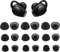 Rqker Eartips Compatible with Soundcore Life A1 A2 P2 P3 Earbuds, 9 Pairs S/M/L Sizes Soft Silicone Ear Tips Replacement Earbuds Tips, Compatible with Soundcore Life A1 A2 P2 P3 9 Pairs Gray