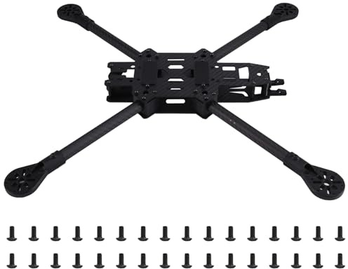 Yzzthumss 13-Inch FPV Racing Drone Frame Carbon Fiber Quadcopter FPV Freestyle Frame for Enhanced Flight Stability & Performance
