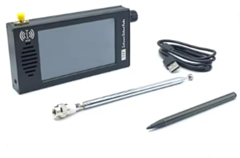 Prterver 4.3 Inch IPS LCD Rechargeable SDR Radio SDR Radio MW SSB CW HAM Radio Digital Demodulation Shortwave FM Radios