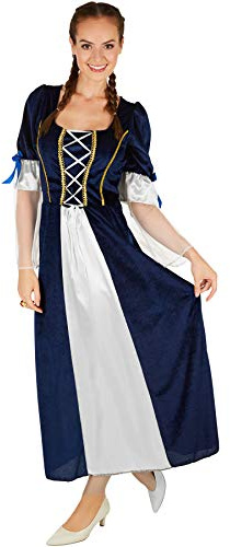 dressforfun Frauenkostüm Königstochter | Besteht aus wundervollem Satin und Pannesamt | Traumhaftes Königstochter-Kleid