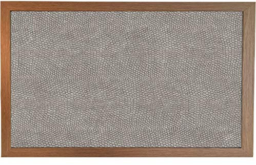 EXTRA LARGE Portable Lap Desk Tray Bean bag Padded Cushion Laptop Tray Table (Crock 98 Wood Large)