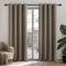 Deconovo Rideau Occultant Thermiques Anti Froid, Double Rideau Isolant Anti-Bruit, Économie d'Énergie, Idéal pour Chambre et Salon, 107x242 CM (Largeur x Hauteur), Taupe, 2 Pièces