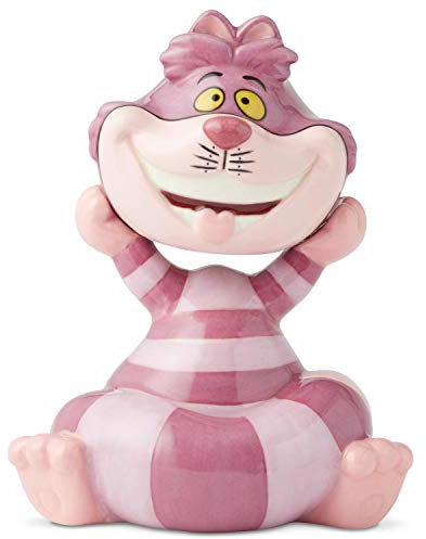 ENESCO Disney Ceramics Alice in Wonderland Cheshire Cat Saliera e pepiera, Ceramica/gres porcellanato, Multicolore