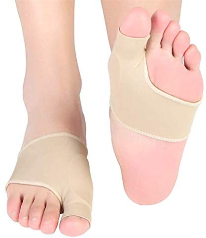 2x Silikon Zehenspreizer PREMIUM Hallux Valgus Korrektur Ballenschutz Fuß