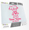 Kiwistar - Babyaufkleber - Neonpink - Mädchen Zöpfe Herz Sticker - mit Wunschtext individuell personalisiert + on Board 20cm - für Auto, Motorrad, Fahrrad, Tuning