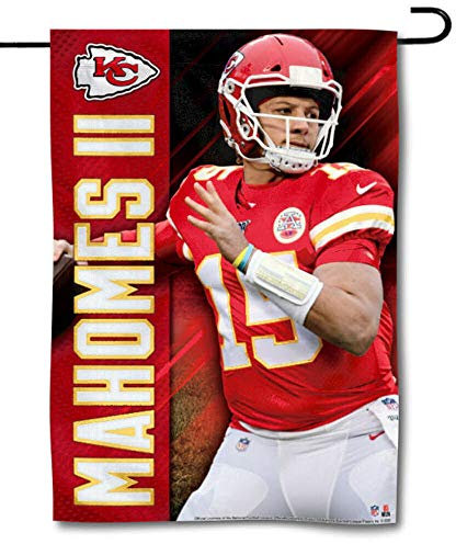 WinCraft Patrick Mahomes II Double Sided Garden Banner Flag