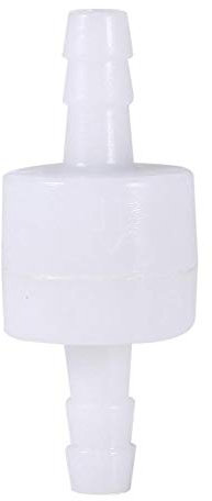 6mm Rückschlagventil, Kunststoff Inline Rückschlagventil mit geradem Druck, Rückschlagventile Einphasen Schnellkupplungen Inline für Brenngas Flüssige Luft