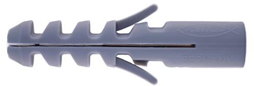 Nylon-Dübel S - 8x40 - [100 Stück] - | Spreizdübel | Allzweckdübel | Universaldübel in Qualität von Fischer