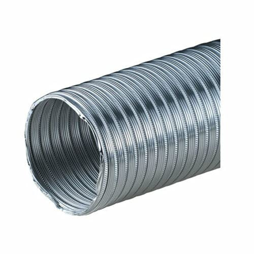 Aluminium Flexible Hose - 3.54 / 90mm - Alloy Flexi Pipe Air Ducting Fan Tube.