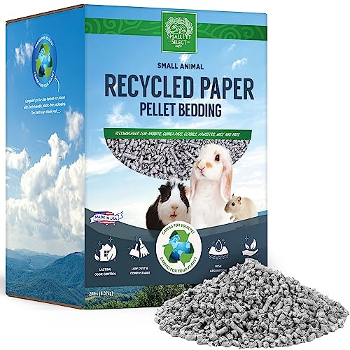 Small Pet Select Recycled Paper Pellet Bedding & Litter, Rabbits, 20 lb