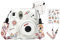 Mini 7+ Clear Camera Case Bundle Set for Fujifilm Instax Mini 7 Plus Instant Camera Accessories with Films Pocket Picture Holder, Sticker Decal, Adjustable Shoulder Strap