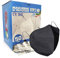 FAS MEDICAL DEVICE PROTECTION 50pz Mascherine FFP2 Nere, Confezionate Singolarmente - Anallergiche, Comode e Resistenti Mascherine con Filtro BFE > 95% Certificate CE