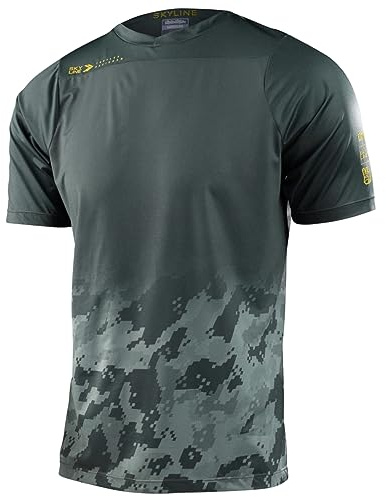 Troy Lee Designs Men's Skyline T-Shirt, Green, S