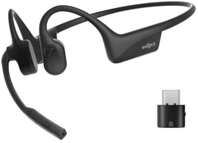 Aftershokz OpenComm2 UC Wireless Headset USB C