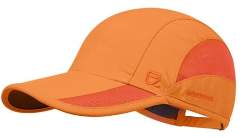 GADIEMKENSD Baseball Cap Quick Dry Ladies for Golf Dad Bicycle Caps for Women (Orange, M)
