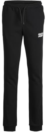 JACK & JONES Jungen Jpstgordon Jjnewsoft Sweat Pant Noos Mni Jogginghose, Schwarz,98
