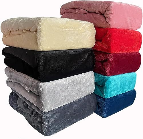Leonado Vicenti Winter Spannbettlaken Cashmere Touch Plüsch Super Soft Weich Teddy Nicki Fleece Kuschelig Spannbetttuch, 180 x 200 cm - 200 x 200 cm, Schwarz