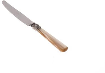 Rivadossi Sandro 9306COT02 Set di Coltelli da Tavola, 6 Pezzi - Elena - 100% Made in Italy, Artigianalità e Design, Acciaio Inox 18/10,Champagne