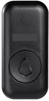 Waterproof Touch Doorbell Button Wireless SOS Emergency Button 433MHz Alarm Accessories For KERUI Doorbel Alarm System(F15 Black)