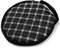 Holibanna Borsa Porta CD Rotonda per Auto e Casa Custodia Organizer per Dischi Pu Super Nero Bianco