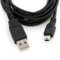 REY Cable USB 2.0 a Mini USB, Negro, 1,5M