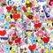 BJPERFMS BTS Cartoon Typografisch Aufkleber, 164 Stück, Vinyl, für Laptop, Auto, Skateboard & mehr, Bunt, Sticker, Matt, Outdoor, Kpop