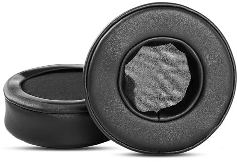 HTINDUSTRY Cuscinetto di ricambio per padiglioni auricolari compatibile con cuffie HP OMEN 800 OMEN800: padiglioni auricolari premium con pelle più morbida e schiuma memory foam