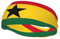 Sport Stirnbänder, Flagge Von Ghana Druck Haarband Feuchtigkeitsabführend Sport Stirnband Atmungsaktiv Sportliche Stirnband Für Herren Laufen Jogging