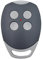 Handsender Für Ditec Gol4 Fernbedienung Kompatibel mit 433.92MHz Ditec Bixlp2 Bixls2 Bixlg4 Entre Matic Zen2 Zen4 zen2w Zen4w Garagentoröffner Fernbedienung 433.92Mhz Handsender (1 Stück)