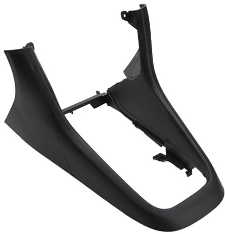 WEFOLCC pour VW pour Golf 6 MK6 2008-2013 5K0863680 Garniture Cadre Console Centrale Couvercle Panneau Changement Vitesse Cadre Levier Vitesse Garniture Contour Moulages Intérieurs(Noir)
