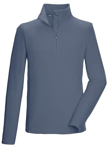 Killtec Herren Ksw 99 Mn FLC Shrt Fleeceshirt mit Stehkragen und Reißverschluss